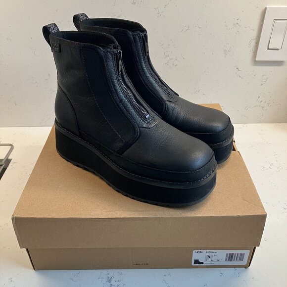 UGG Shoes - UGG Cityfunc Zip Water-Resistant Platform Bootie